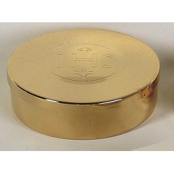 Scatola porta ostie IHS Ø 9