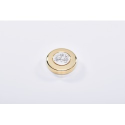 Scatola porta ostie placca argentata