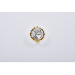 Teca placca peltro Cero IHS