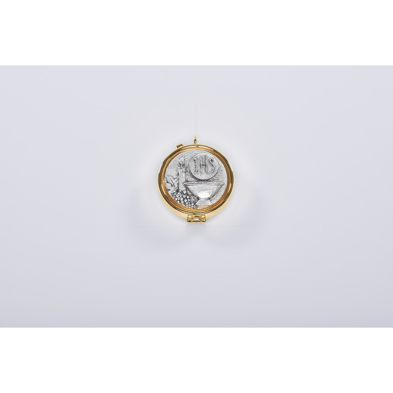 Teca placca peltro Cero IHS