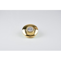 Teca placca peltro Ø cm. 12