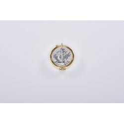 Teca placca peltro Pesce