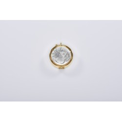 Teca placca peltro Spighe Calice