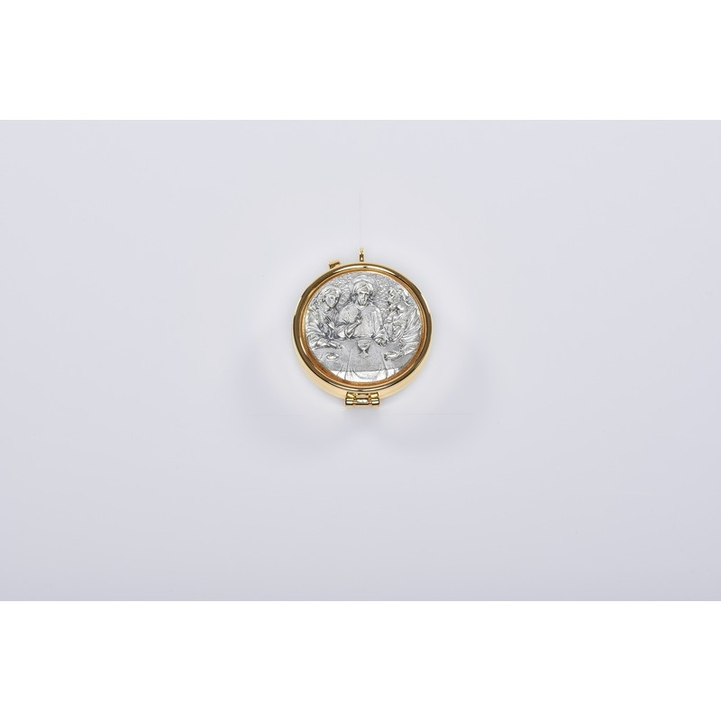 Teca placca peltro Ultima Cena