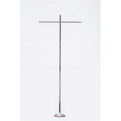 Portastendardo ottone nikelato