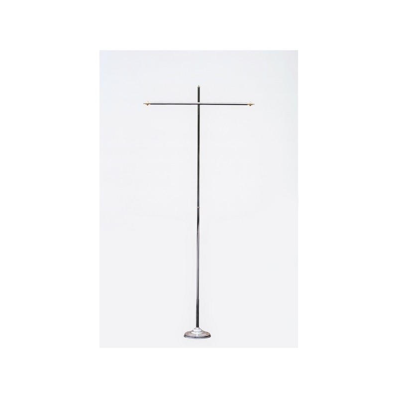 Portastendardo ottone nikelato