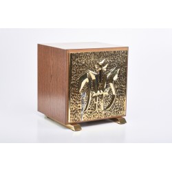 Tabernacolo in fusione con simbolo "IHS"