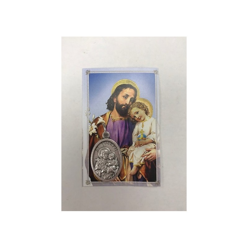 Confezione medaglia S. Giuseppe