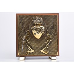 Tabernacolo Esposizione in fusione con simbolo "Sacro Cuore"