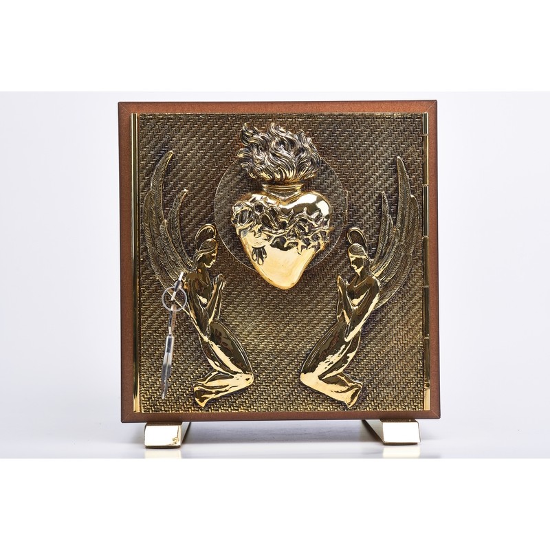 Tabernacolo Esposizione in fusione con simbolo "Sacro Cuore"