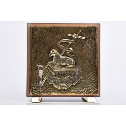 Tabernacolo in fusione con simbolo "Agnello"