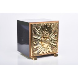 Tabernacolo in fusione con simbolo "Sacro Cuore"