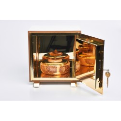 Tabernacolo in fusione con simbolo "Ultima Cena"