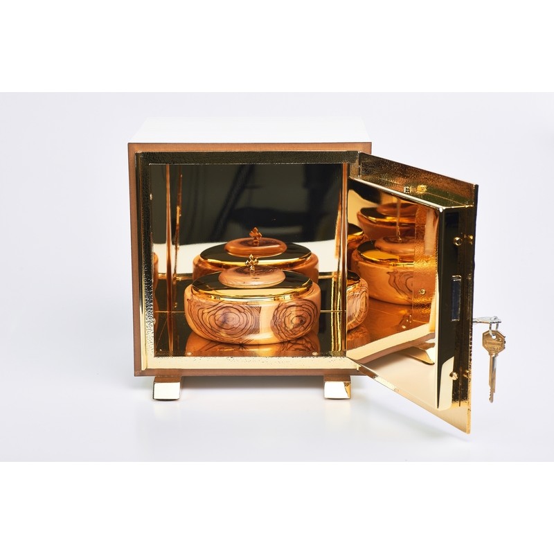 Tabernacolo in fusione con simbolo "Ultima Cena"