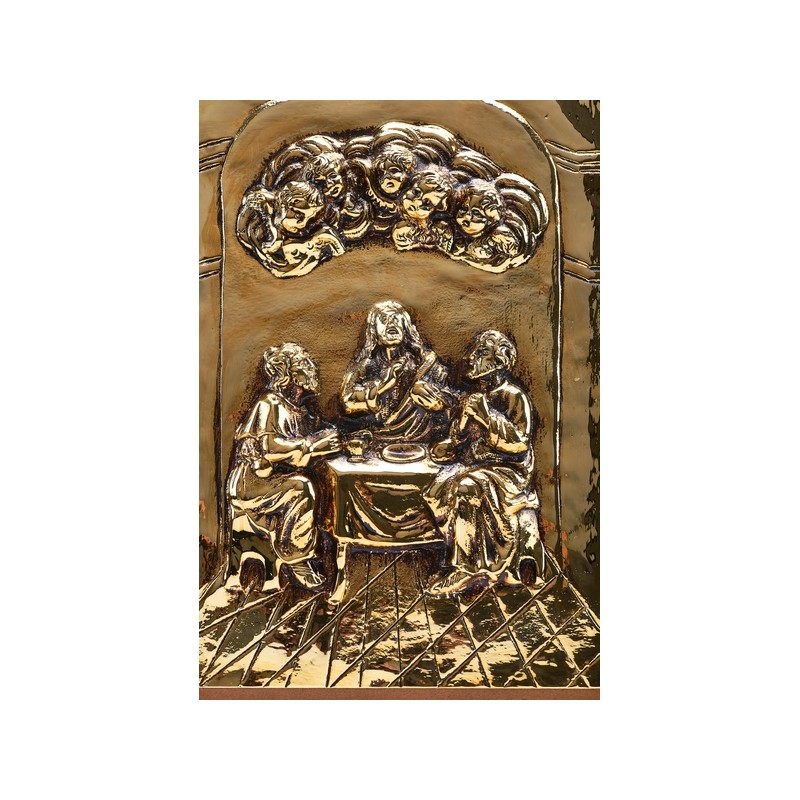 Tabernacolo in fusione con simbolo "Ultima Cena"