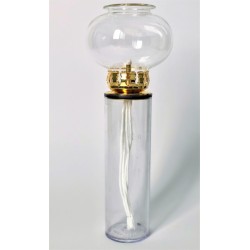 Antivento su cartuccia dorata