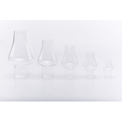 Vetro antivento per finta candela Ø cm. 3,2