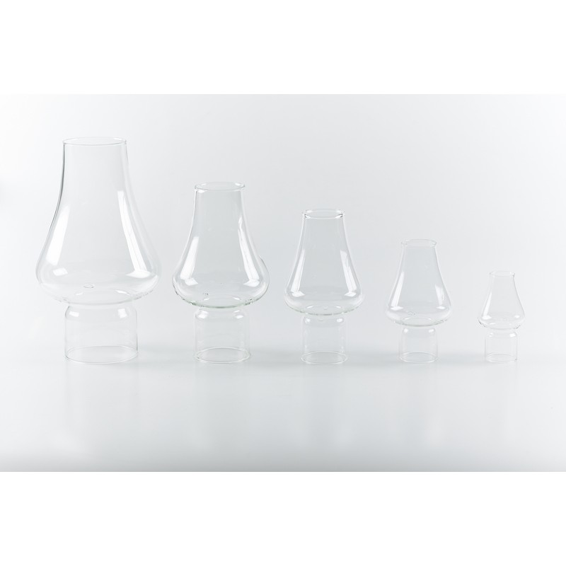 Vetro antivento per finta candela Ø cm. 6