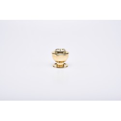 Brucia incenso a carboncino dorato