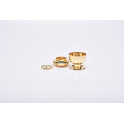 Brucia incenso a carboncino dorato