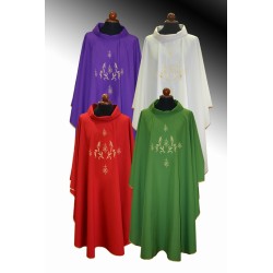 Casula ricamata JHS spighe uva