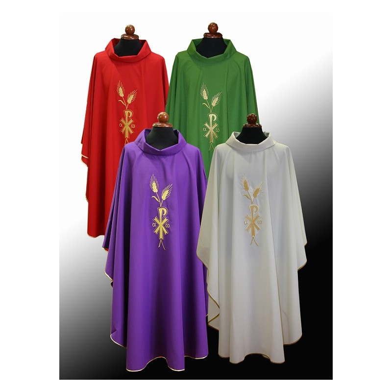 Casula ricamata Pax spiga