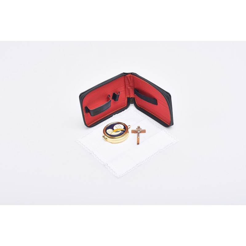 Bustina portaviatico in pelle