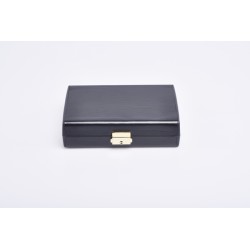 Portaviatico rigido in pelle