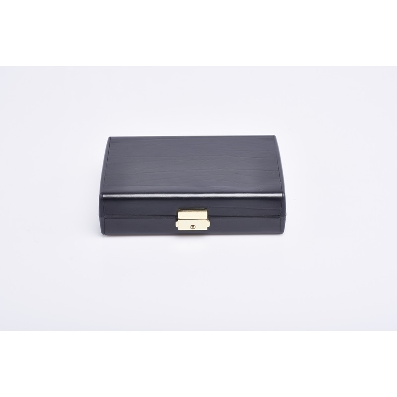 Portaviatico rigido in pelle