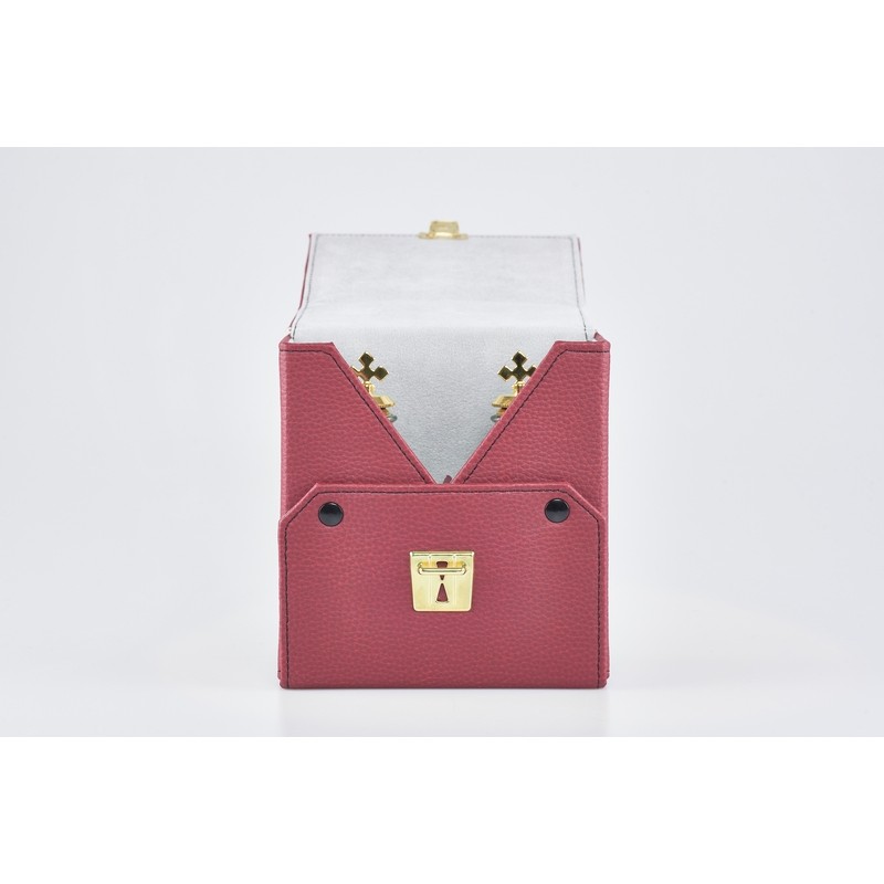 Astuccio con 2 fiaschetta per oli santi con tappo a vite