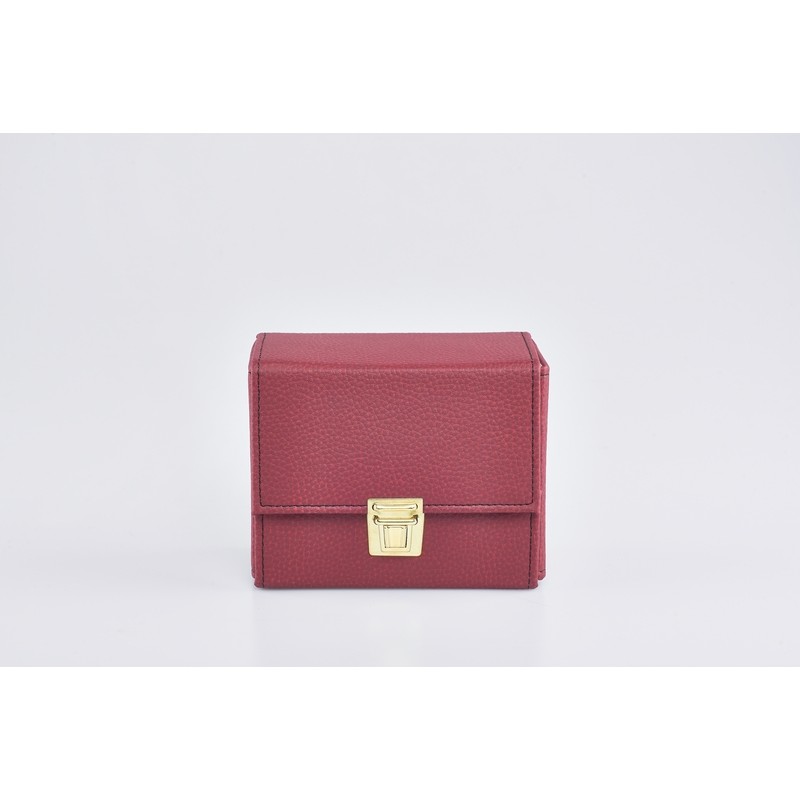 Astuccio con 2 vasetti per oli santi con interno in vetro