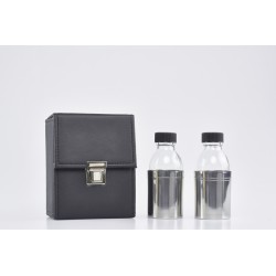 Astuccio due bottiglie oli santi 125 cc.