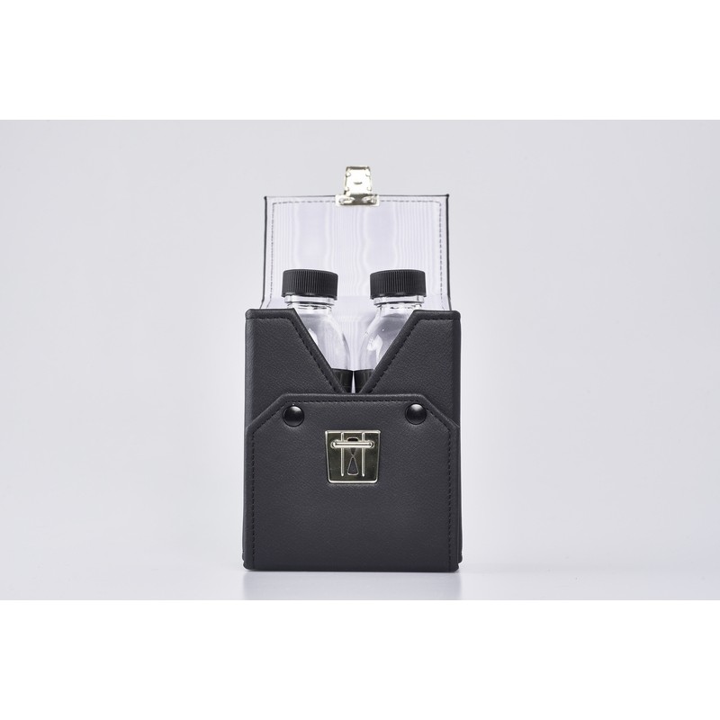 Astuccio due bottiglie oli santi 125 cc.