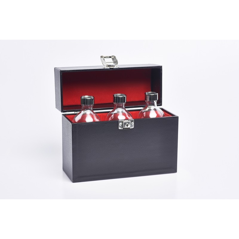 Astuccio tre bottiglie oli santi 500 cc.