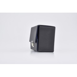 Tre vasetti vintage oli santi su vassoio in astuccio