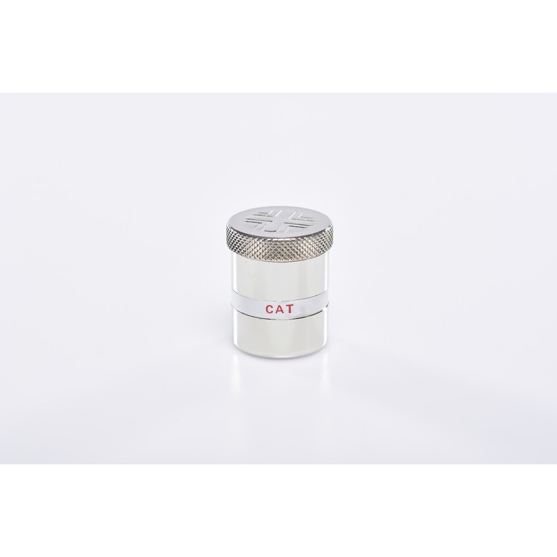 Vasetto metallo per oli santi