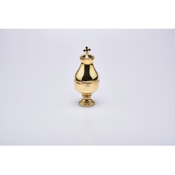 Vasetto per oli santi con interno in vetro