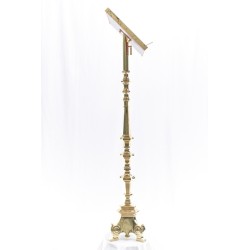 Leggio Barocco dorato cm. 120