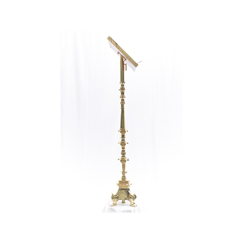 Leggio Barocco dorato cm. 120