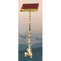 Leggio Barocco dorato cm. 120