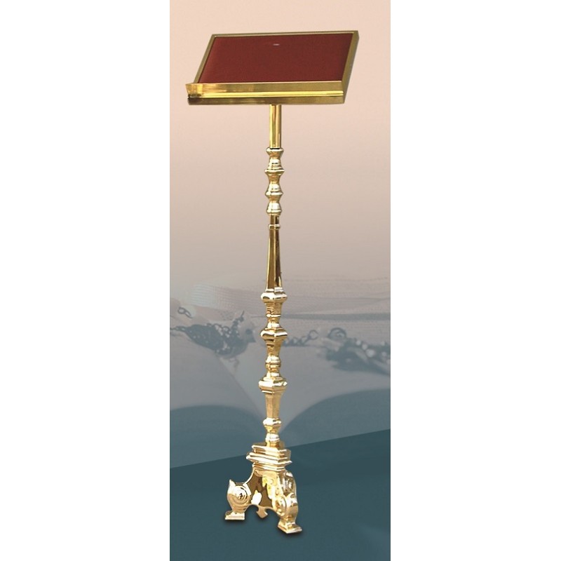 Leggio Barocco dorato cm. 120