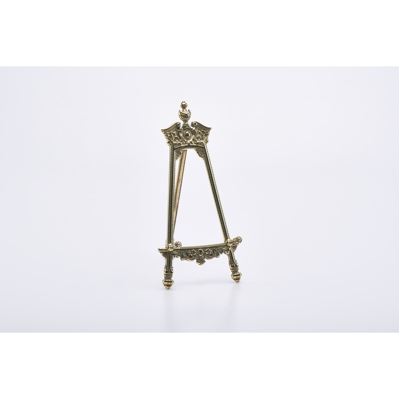 Portaquadro ottone barocco 12x25