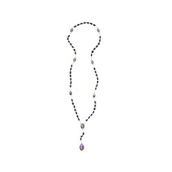 Rosario devozionale Madonna Addolorata grano mm. 5