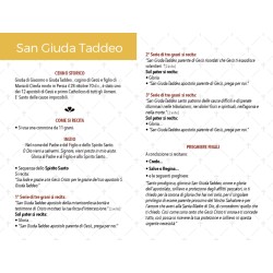 Rosario devozionale a San Giuda Taddeo grano mm. 7