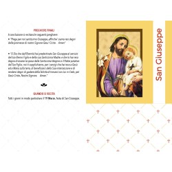 Rosario devozionale a San Giuseppe grano mm. 6