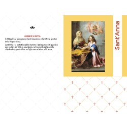 Rosario devozionale a Sant'Anna grano mm. 7