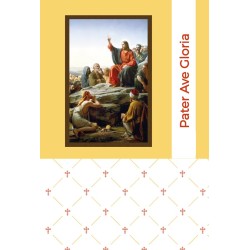 Rosario devozionale Pater Ave Gloria grano mm. 7