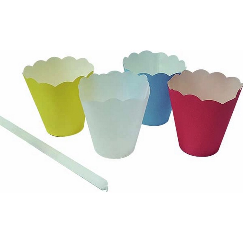 600 Flambeaux in carta (6 conf. da 100 pz.)