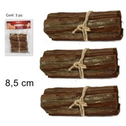 Set 3 fascine legno