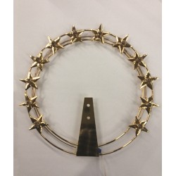 Stellario luminoso in ottone Ø cm. 16